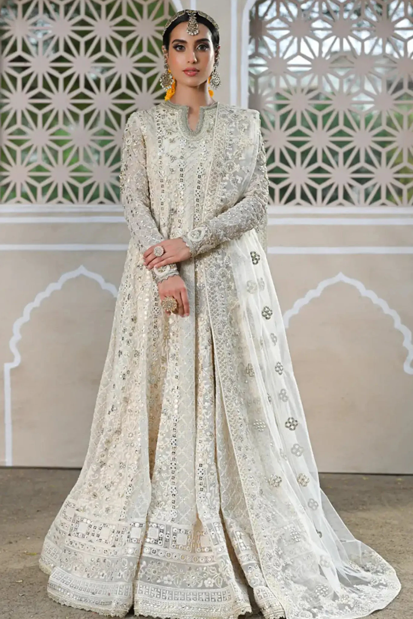 Singhar by Qalamkar Unstitched 3 Piece Wedding Formals Suit-RF-03-Bahar