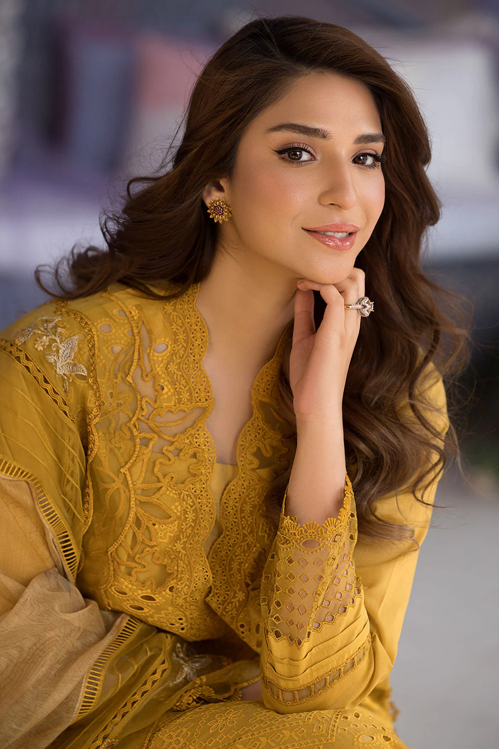 Sobia Nazir Unstitched 3 Piece Luxury Lawn Collection-D-01-A - Image 6