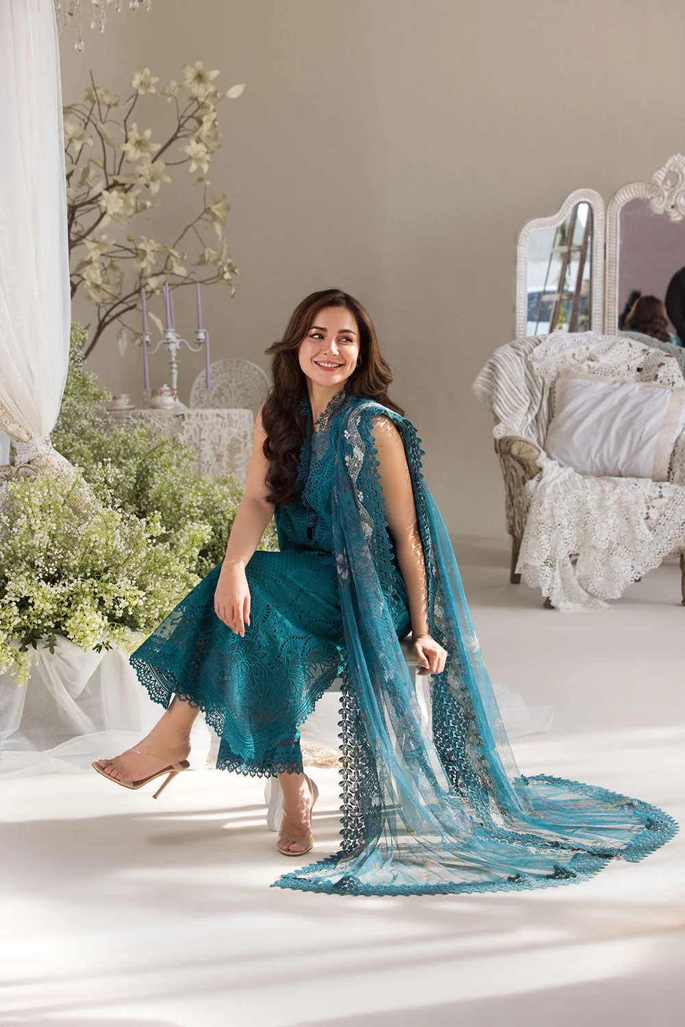 Sobia Nazir Unstitched 3 Piece Luxury Lawn Collection-D-02-A - Image 4