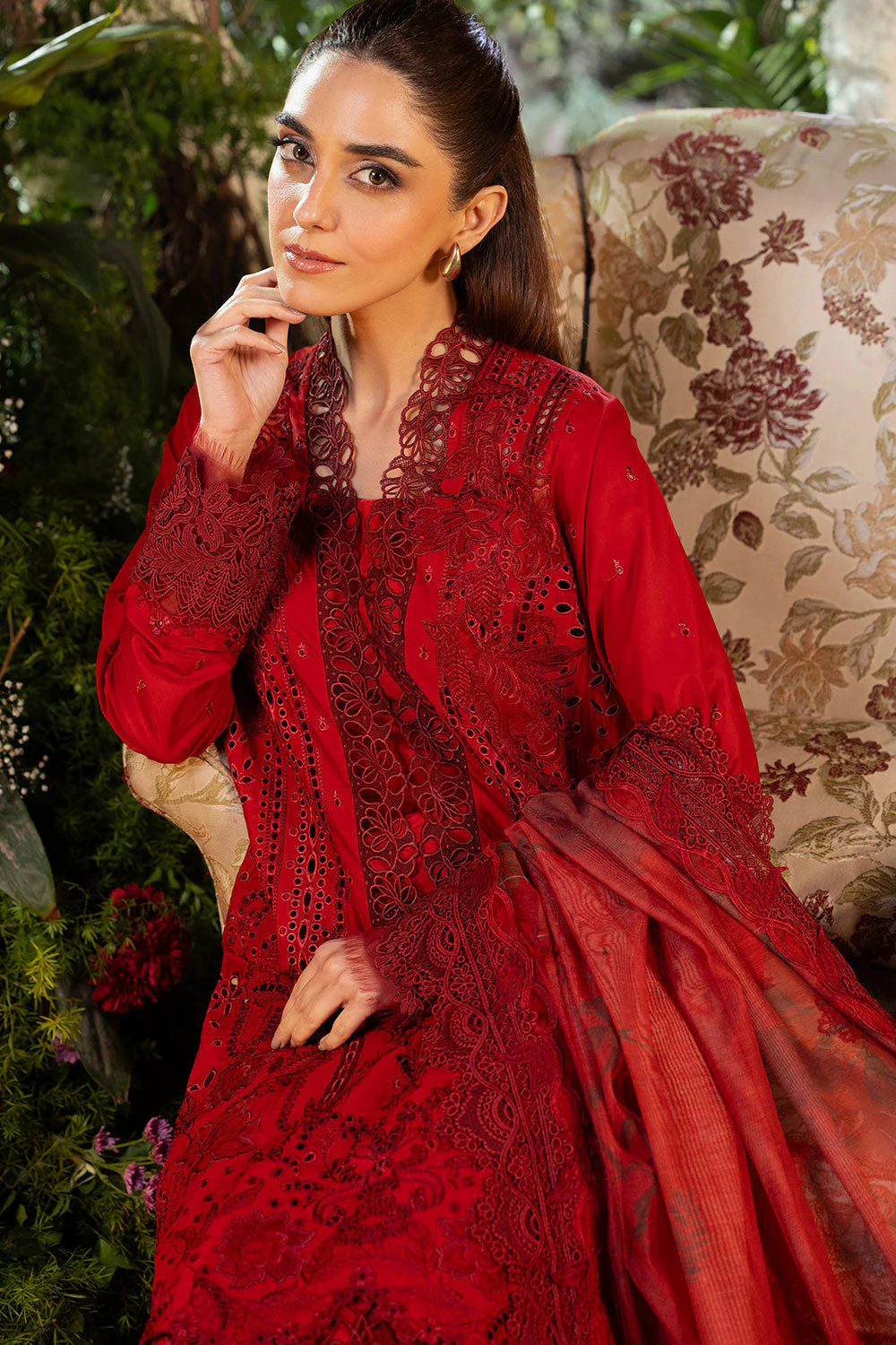 Sobia Nazir Unstitched 3 Piece Luxury Lawn Collection-D-03-A - Image 4