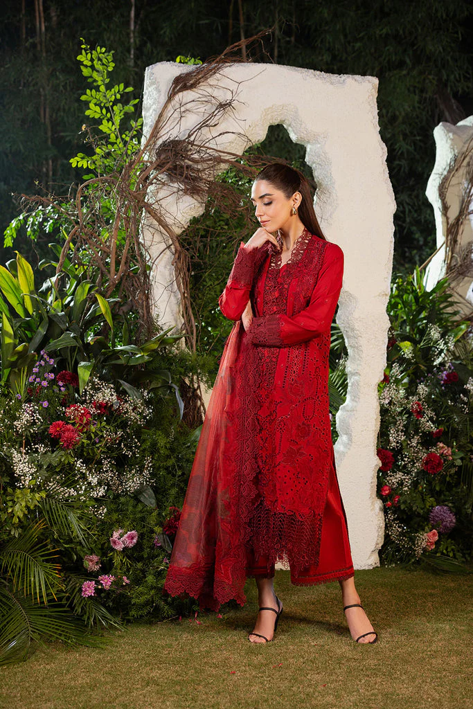Sobia Nazir Unstitched 3 Piece Luxury Lawn Collection-D-03-A - Image 5