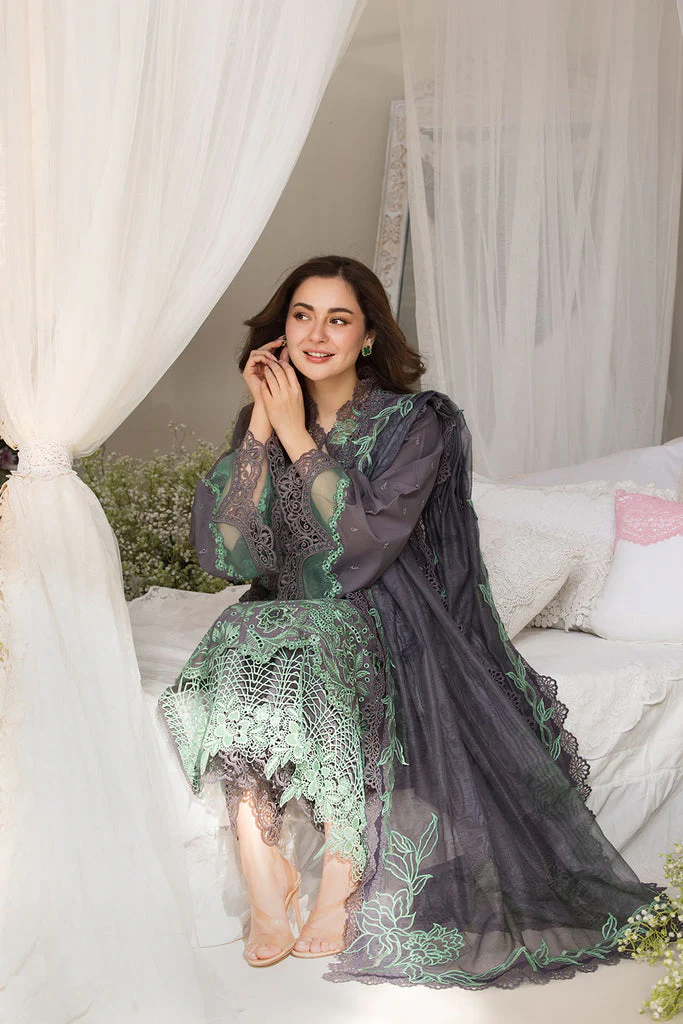 Sobia Nazir Unstitched 3 Piece Luxury Lawn Collection-D-03-B - Image 5