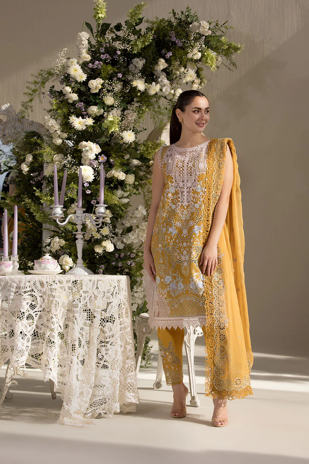 Sobia Nazir Unstitched 3 Piece Luxury Lawn Collection-D-06-B - Image 3