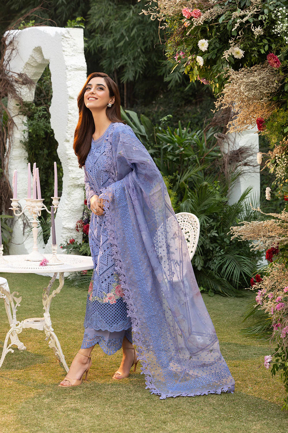 Sobia Nazir Unstitched 3 Piece Luxury Lawn Collection-D-10-B - Image 2
