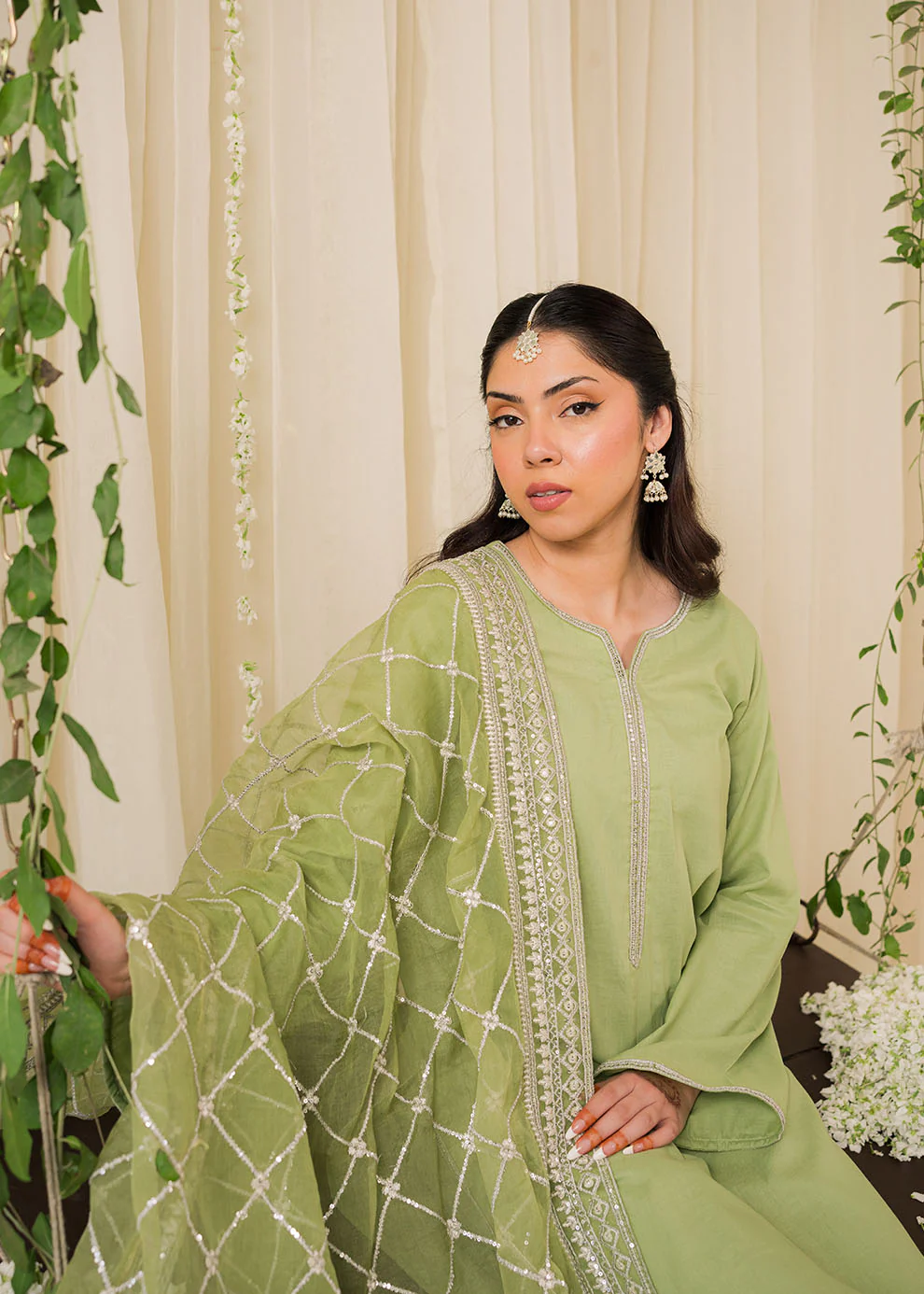 Chamak Dhamak By Pashma Khan Eid Suit-Sohai - Image 6