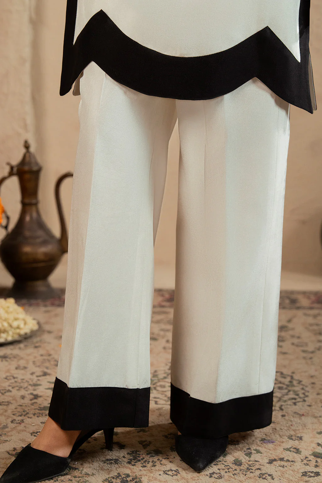 Celine By Meeral Stitched 2 Piece Lawn Suit-SOL-001 - V2 - Image 7
