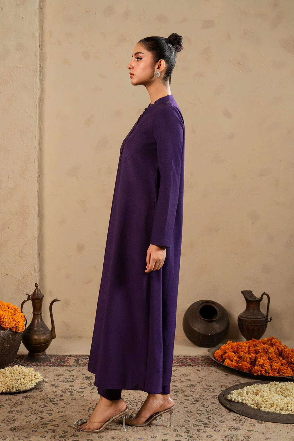 Celine By Meeral Stitched 2 Piece Lawn Suit-SOL-005 - V2 - Image 10