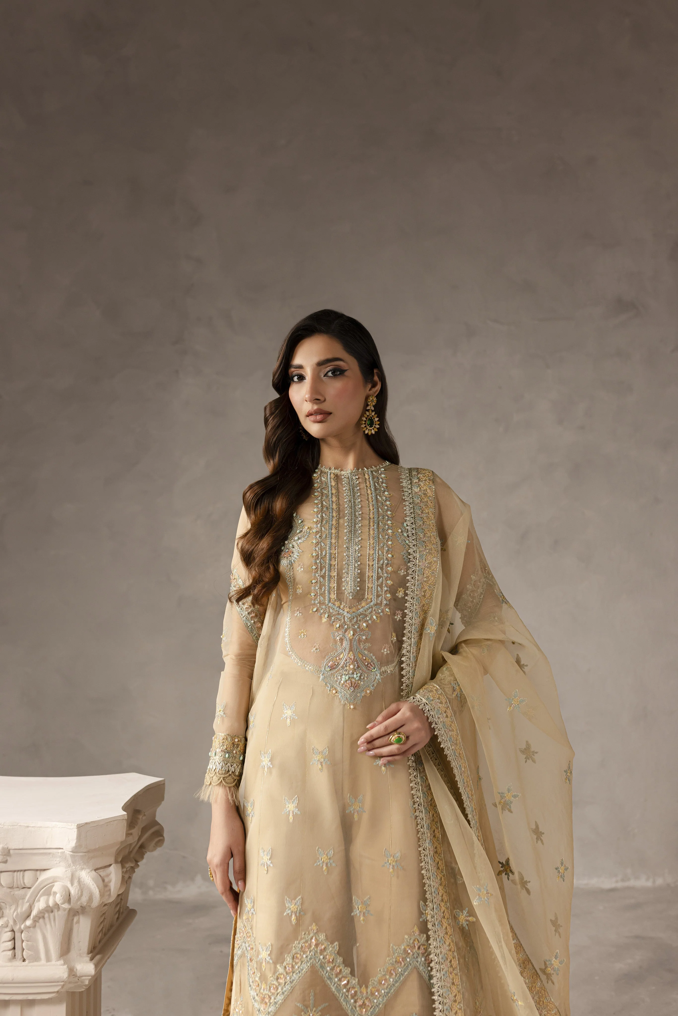 Eblouir By Imran Ramzan Unstitched 3 Piece Luxury Formals Suit - Image 2