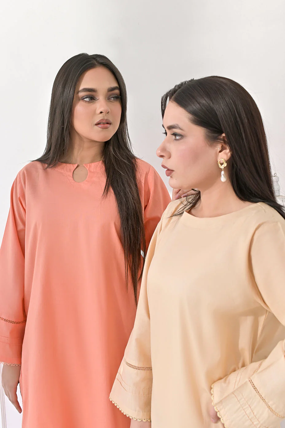 Silcot Stitched Summer Suit-Sunlit Meadow Peach Perfection - Image 4