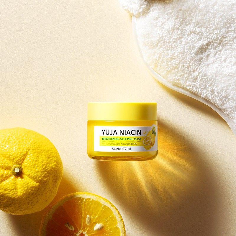 Some By Mi Yuja Niacin Brightening Sleeping Mask 60gm - Image 2