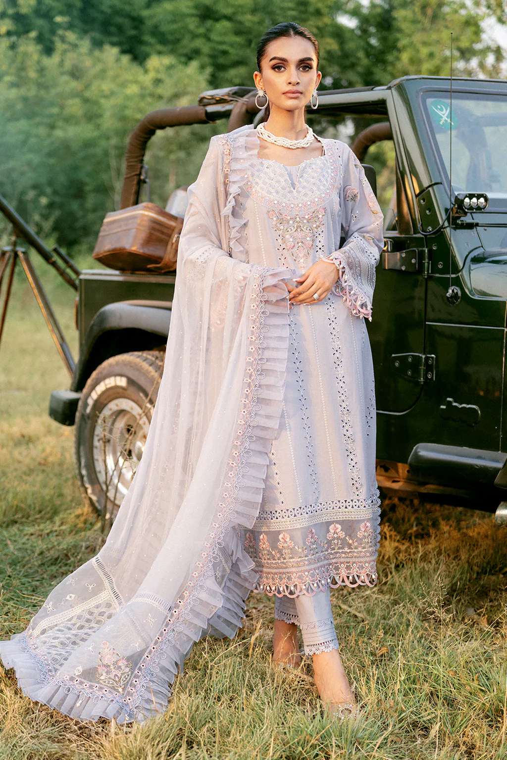 Sardinia Unstitched 3 Piece Luxury Lawn Collection-SOPHIA