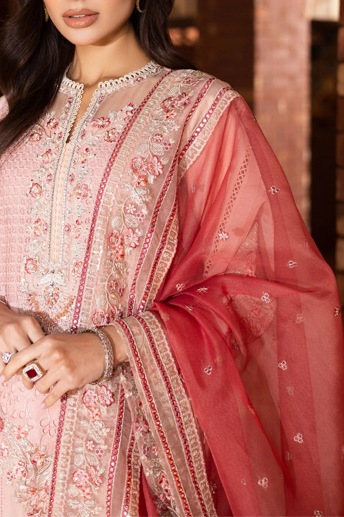 Imrozia Serene Stitched 3 Piece Luxury Summer Suit-SP-49 ZIMAL - Image 4