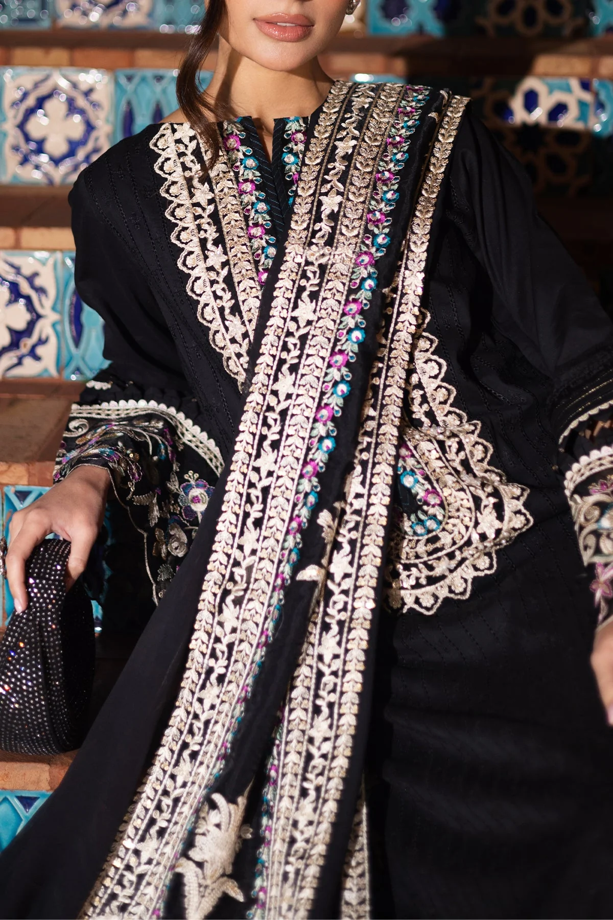 Imrozia Serene Stitched 3 Piece Luxury Summer Suit-SP-53 LAMIA - Image 3