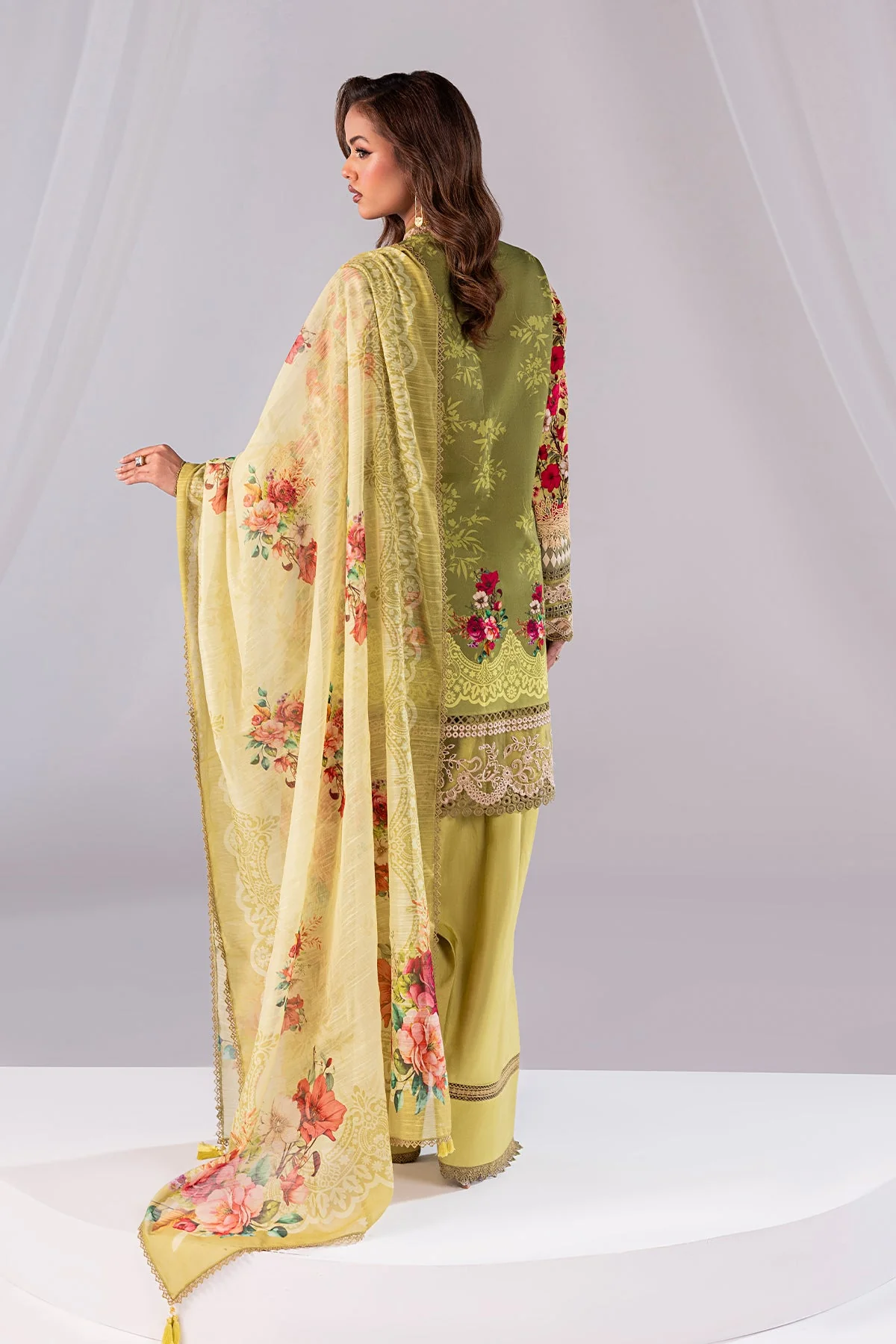 Noor By Imrozia Serene Stitched 3 Piece Summer Suit-SP-67 TAABIR - Image 2