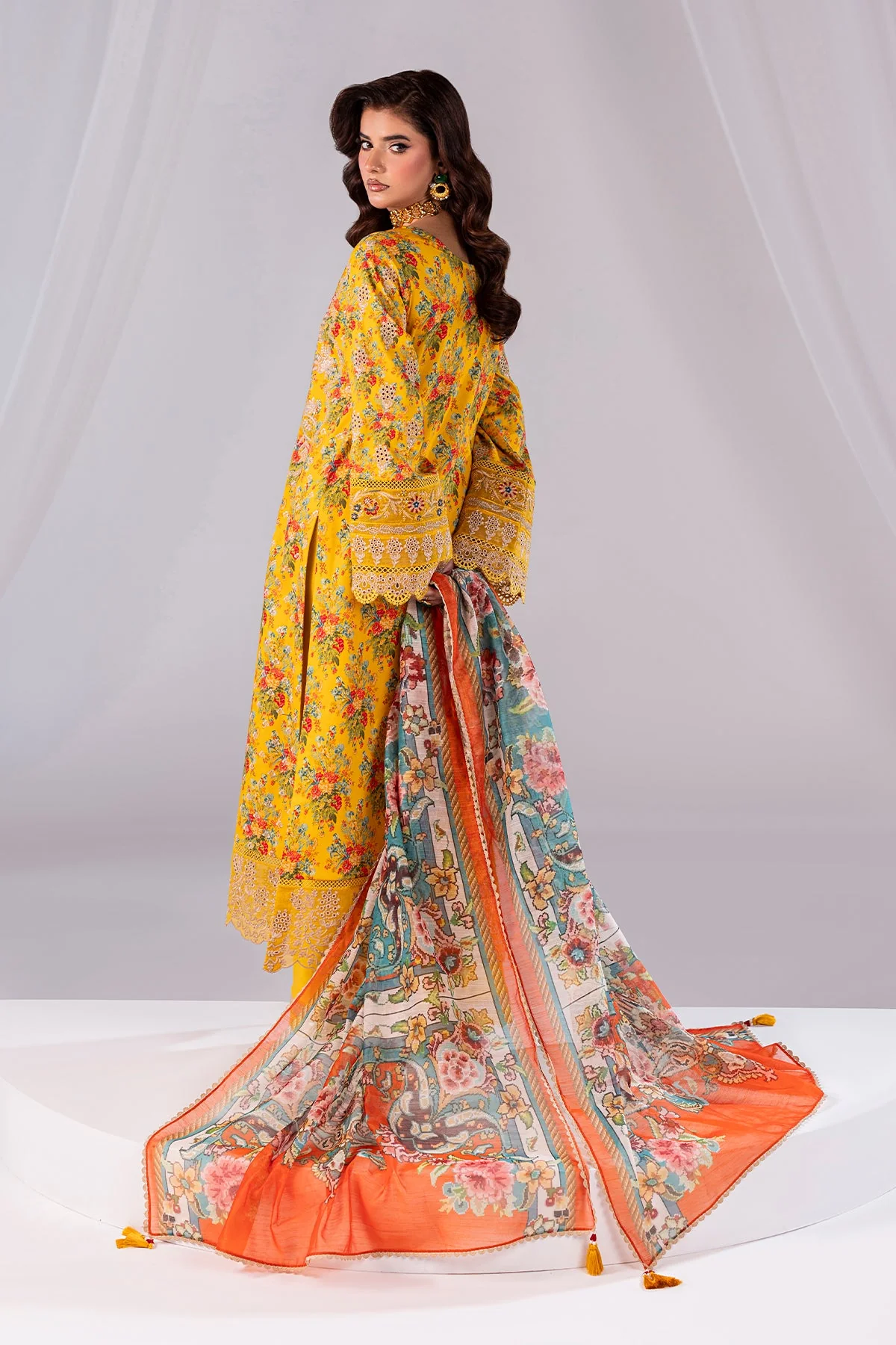 Noor By Imrozia Serene Stitched 3 Piece Summer Suit-SP-69 ANEEQA - Image 2
