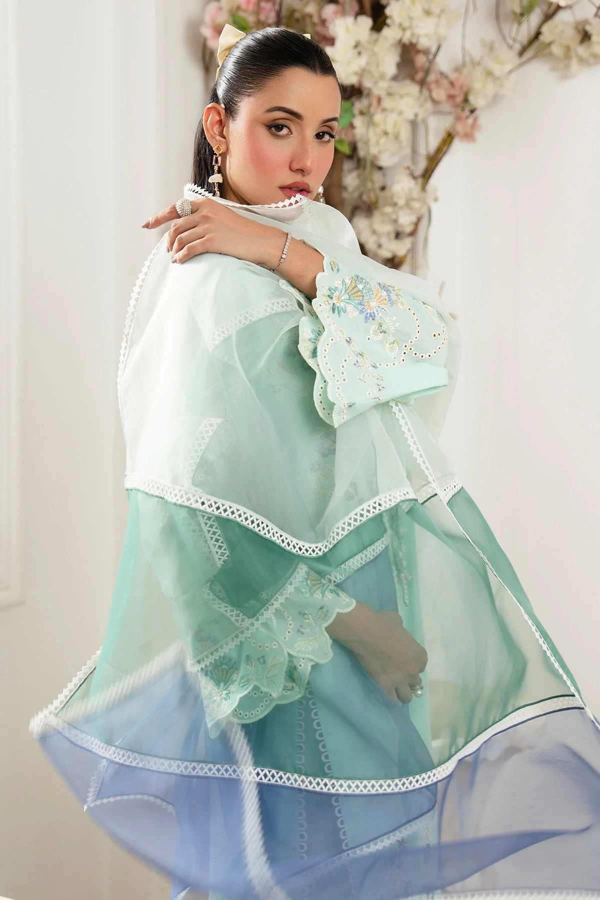 Kianna Pret By Imrozia Serene Stitched Summer Lawn Suit-SP-73 DINA - Image 2