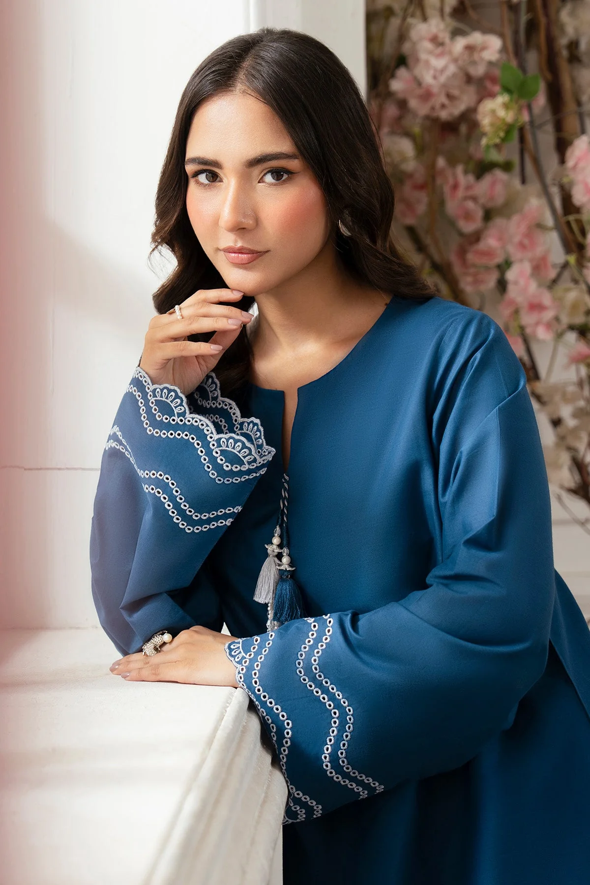 Kianna Pret By Imrozia Serene Stitched Summer Lawn Suit-SP-74 TARA - Image 2