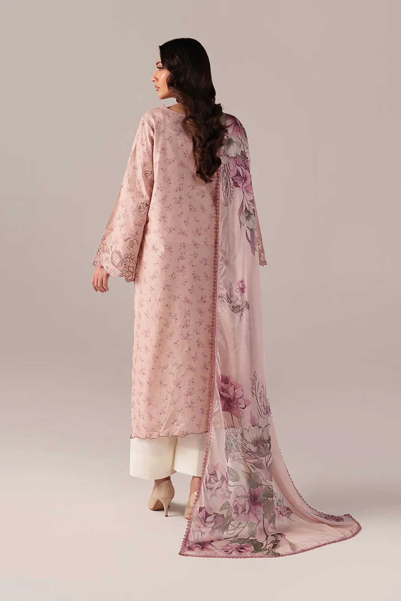 Iznik Unstitched 3 Piece Spring Summer Suit-SS-05 - Image 3