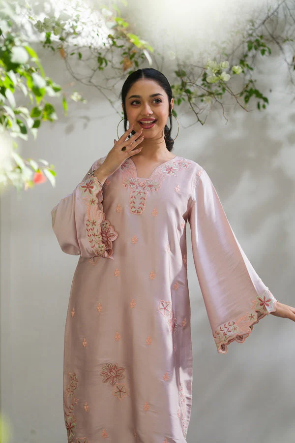 Sprinkles Stitched Emb Kaftaan Suit -Faye Boxy Vine - Image 6