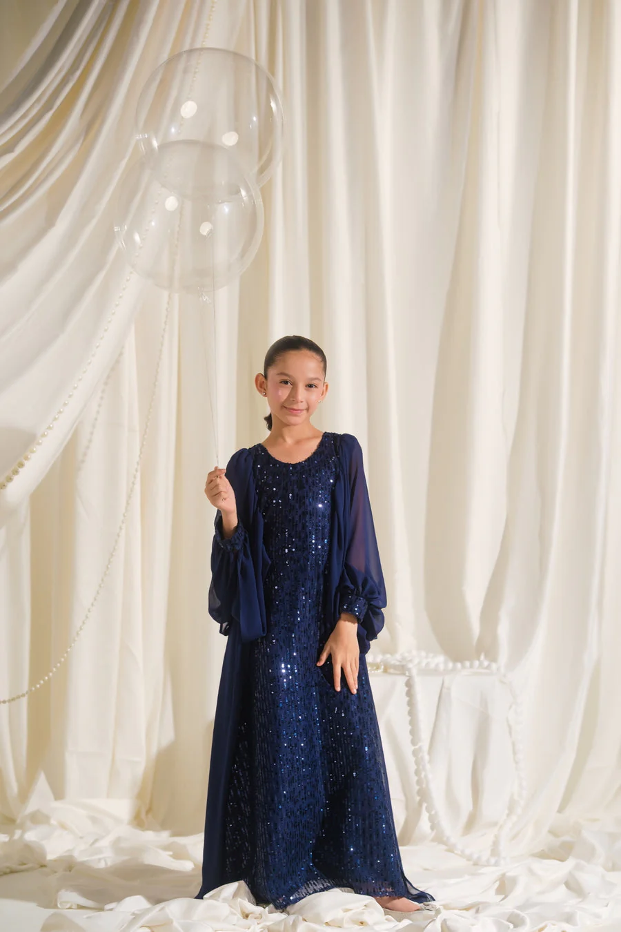 Sprinkles Stitched Kids Festive Formals Collection-Sapphire Veil - Image 2