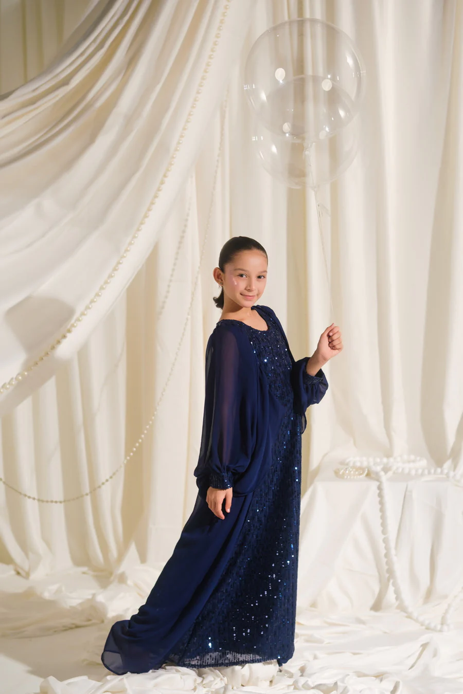 Sprinkles Stitched Kids Festive Formals Collection-Sapphire Veil - Image 7