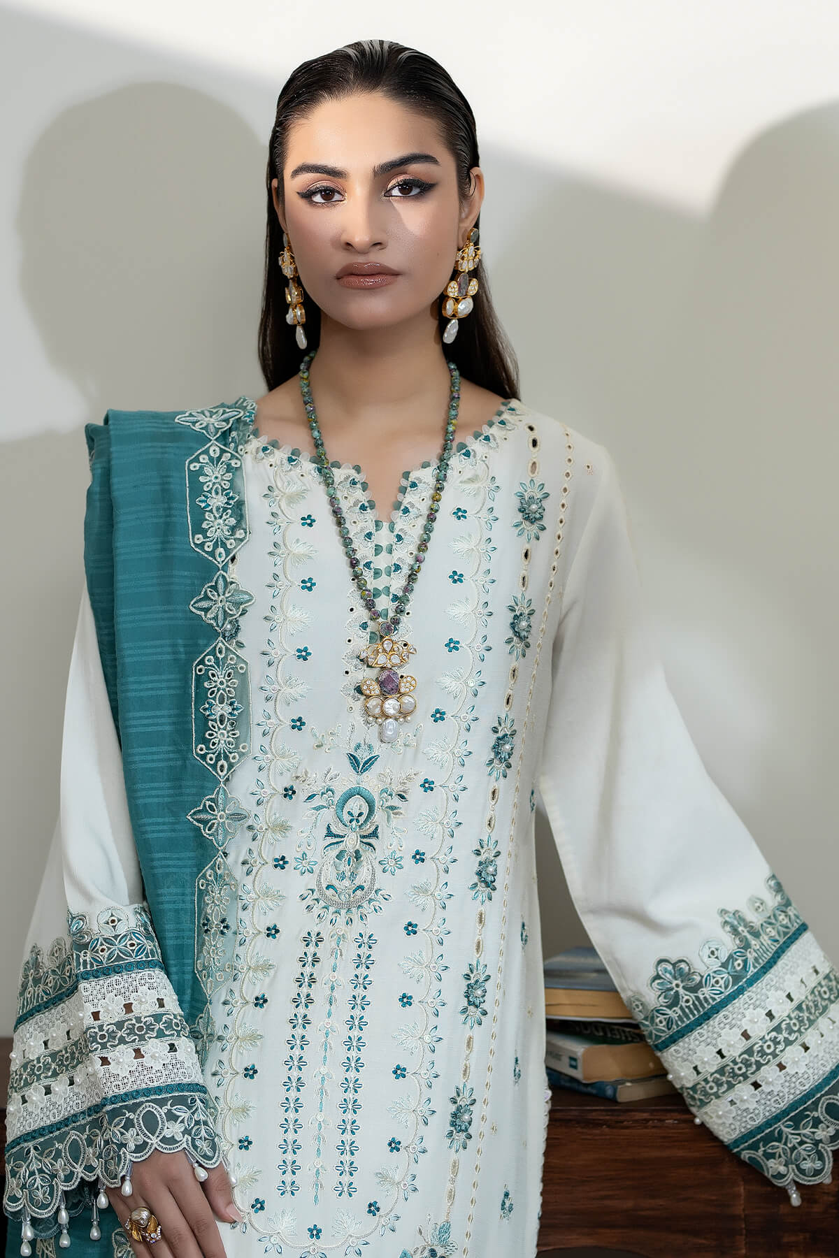Zabrang By Imrozia Serene Unstitched 3 Piece Formals Suit-SRS-20 Rangrez - Image 3