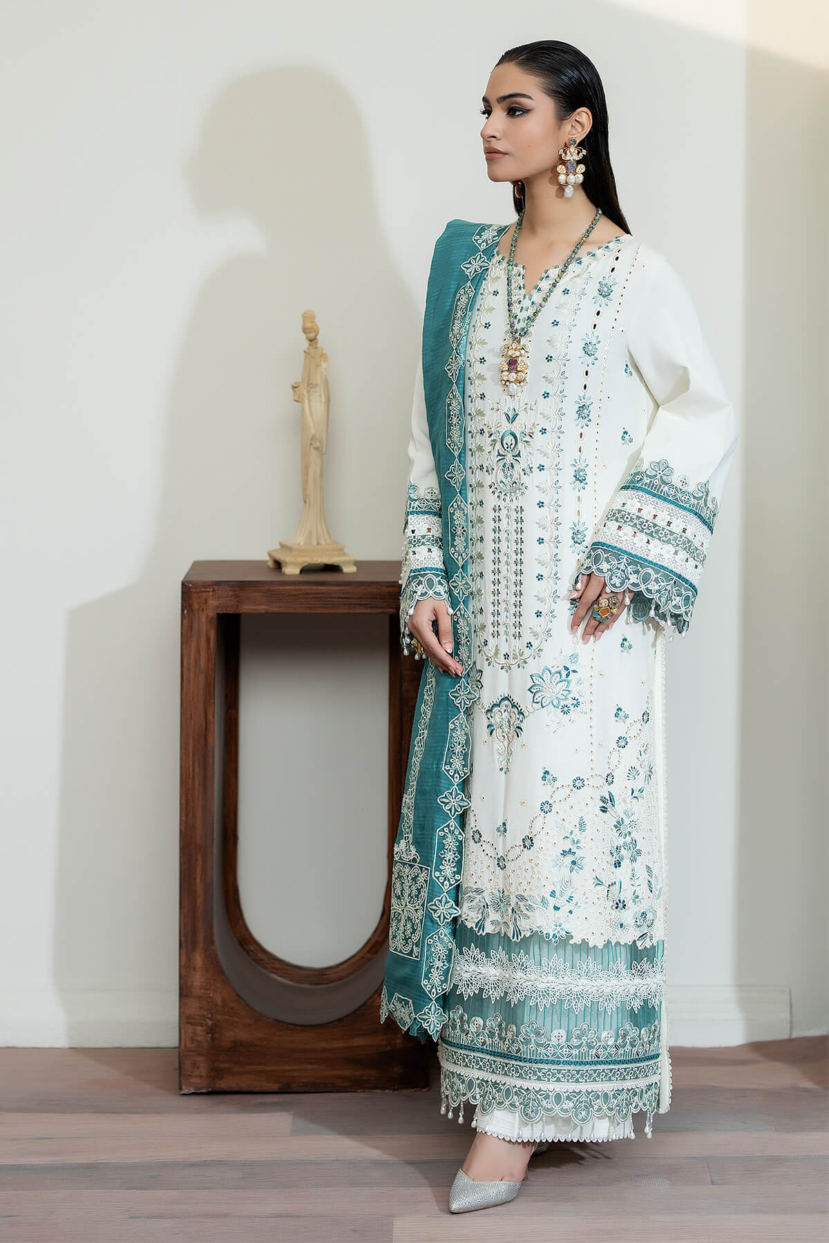 Zabrang By Imrozia Serene Unstitched 3 Piece Formals Suit-SRS-20 Rangrez - Image 4