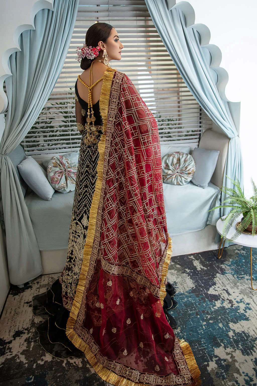 Zarposh Unstitched 3 Piece Formals Collection-Stella 01 - Image 2