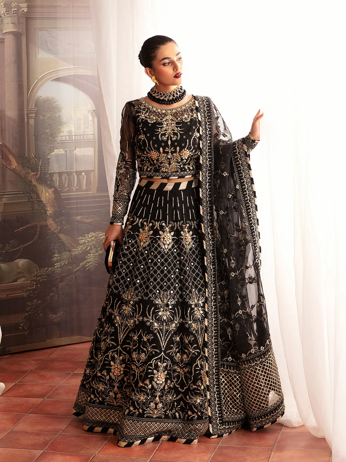 Gulaal Unstitched 3 Piece Luxury Pret Vol-02 Suit-Stella GL-LP-V2-13