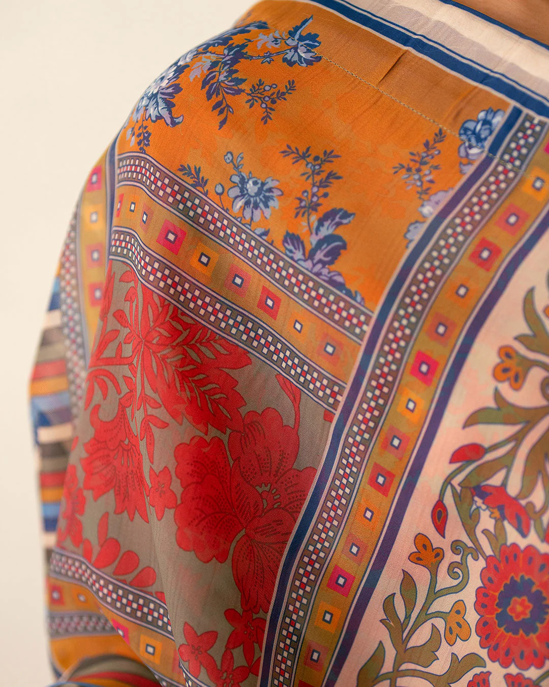 Ayla Studio Striped Allore-Dupatta - Image 3
