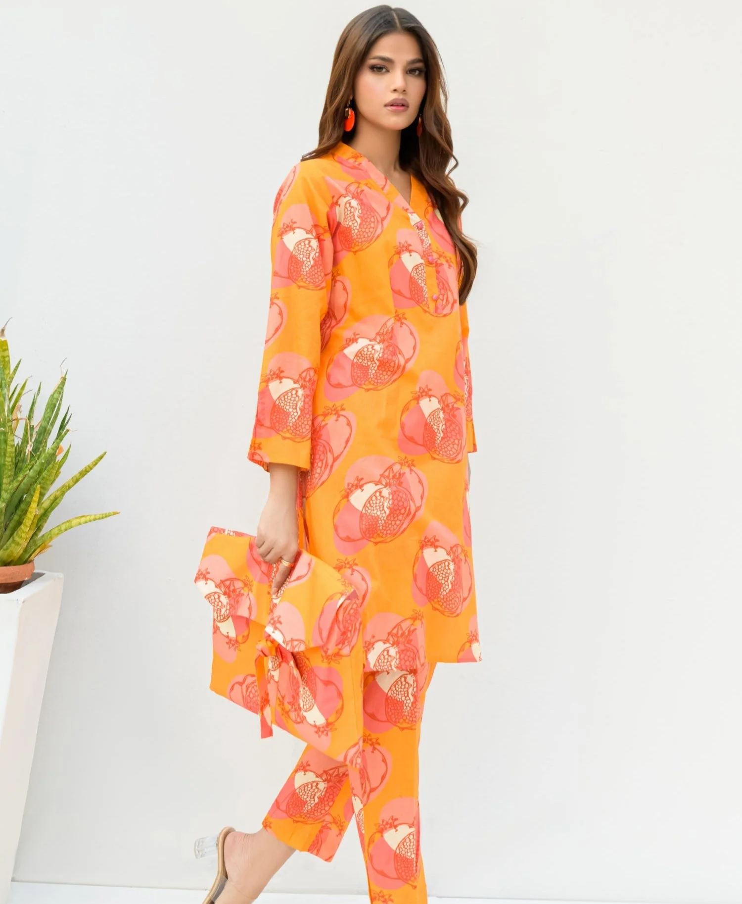 Kesori By Suitsu Stitched Co Ords Collection-Liara-2 Piece Set - Image 2