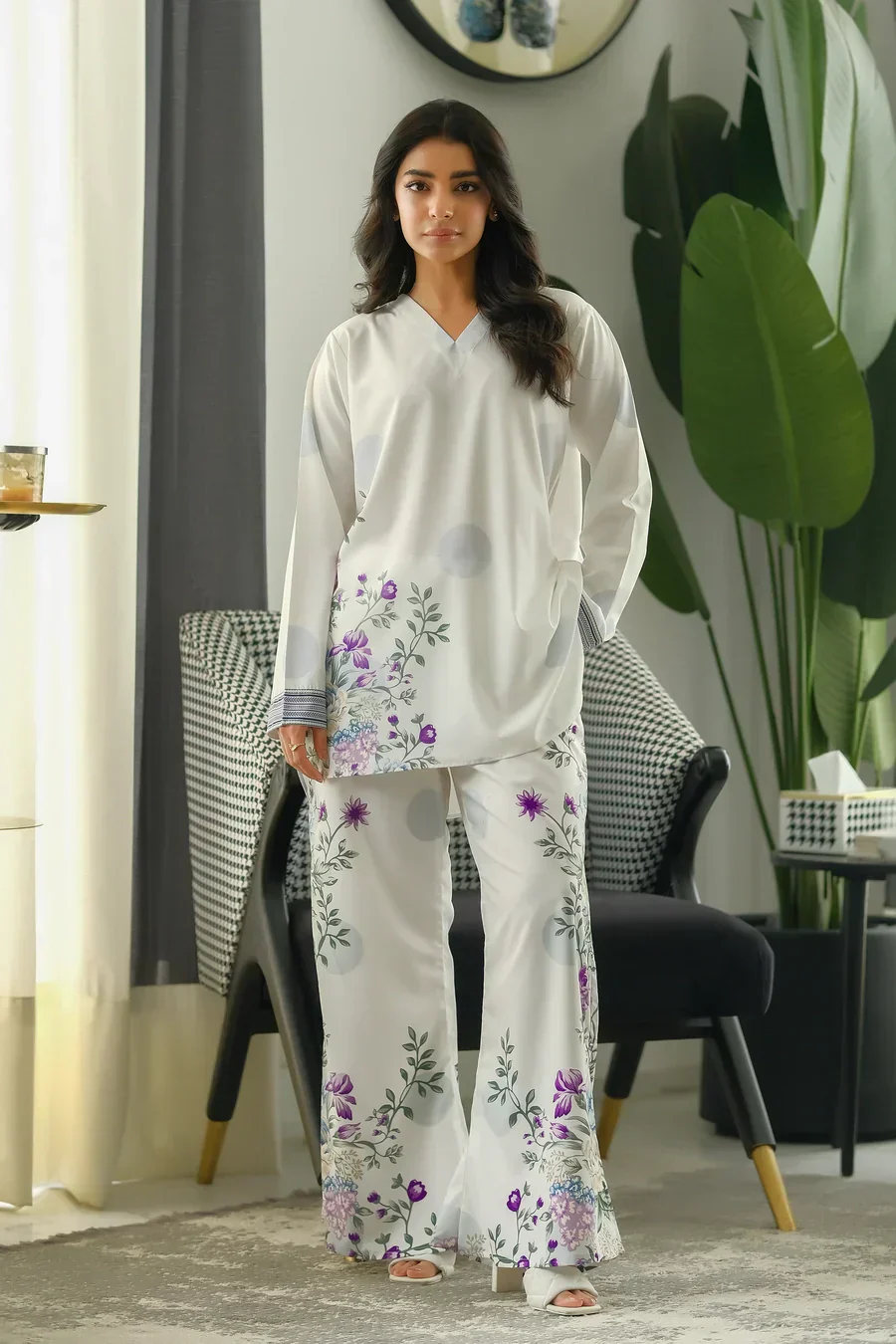 Zaib E Hoor SYAARA Co-Ords Stitched 2Pc Suit - Image 9