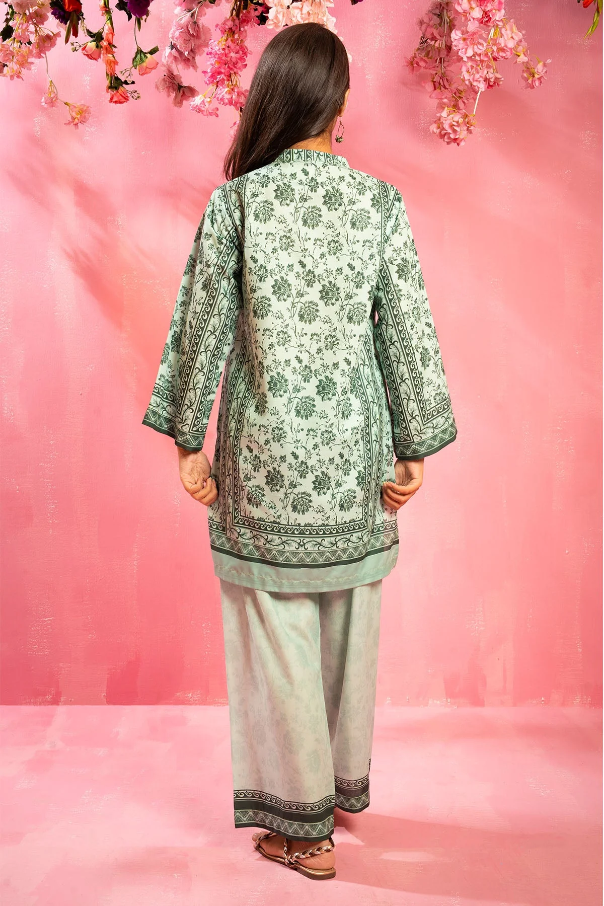 Ochre Clothing Swiss Lawn Digital Printed 2 Pc Suit - Image 4