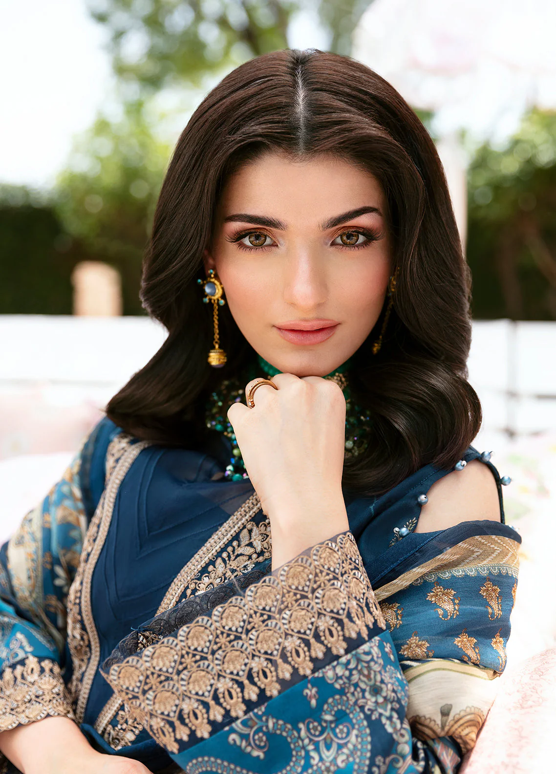 Summer Glow By Gulaal Unstitched 3 Piece Luxury Lawn Suit-SYLVIYA (GL-L-24V3-01) - Image 5