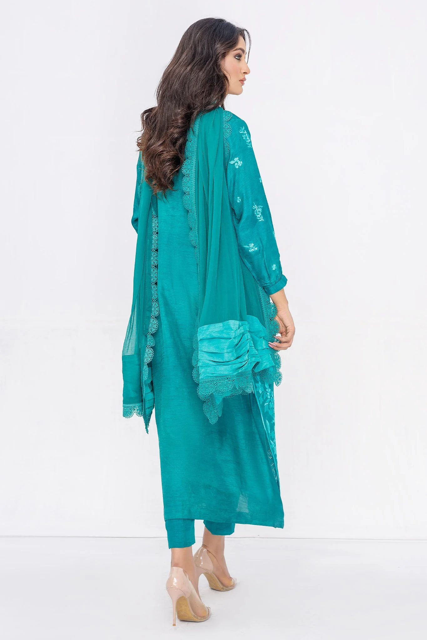 Riwayat By Anayra Amal Stitched 3 Piece Festive Collection-Tabeer - Image 3