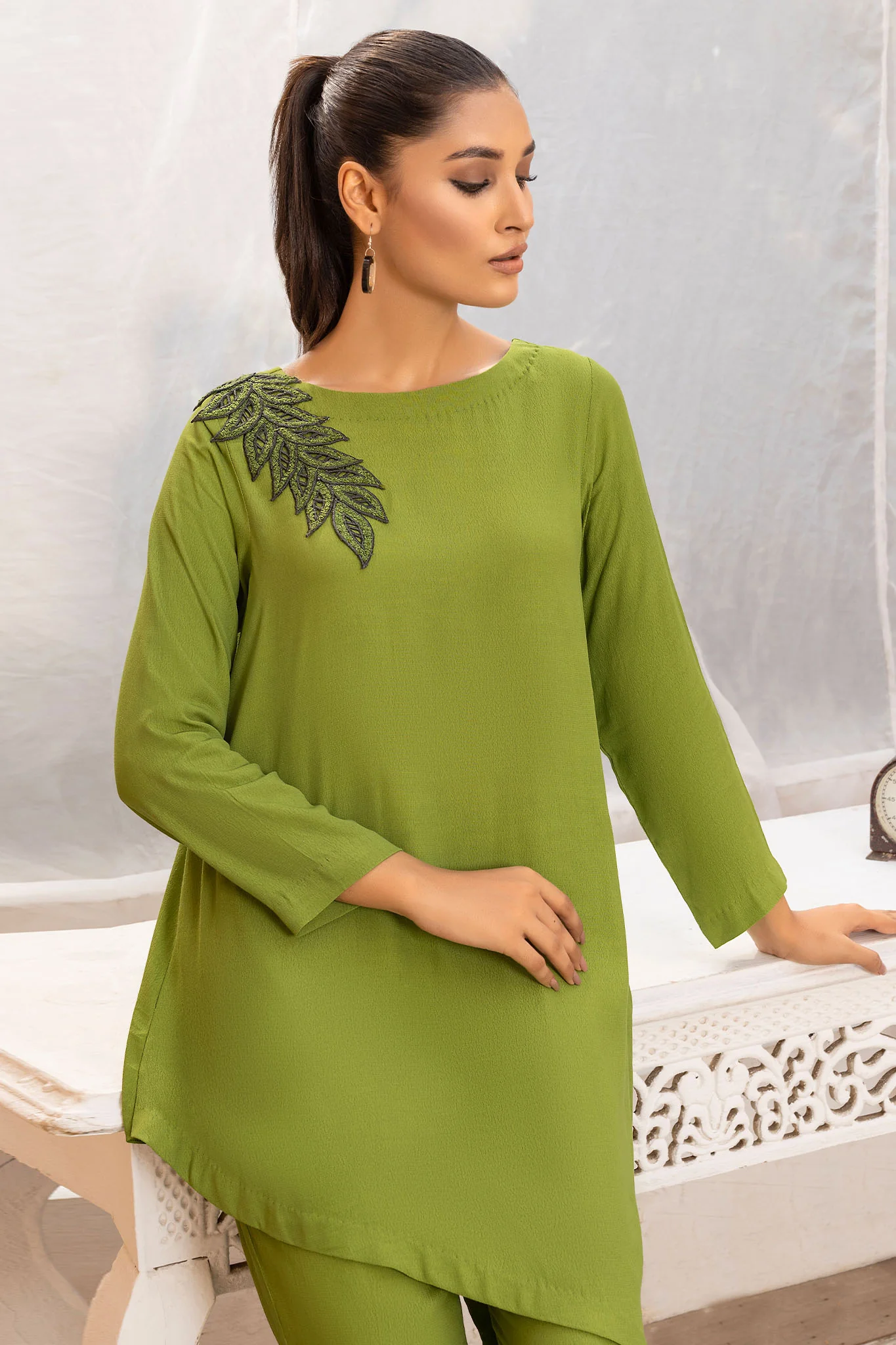 Tasalsul By Anayra Amal Stitched 2 Piece Festive Collection-KAINAAT - Image 2