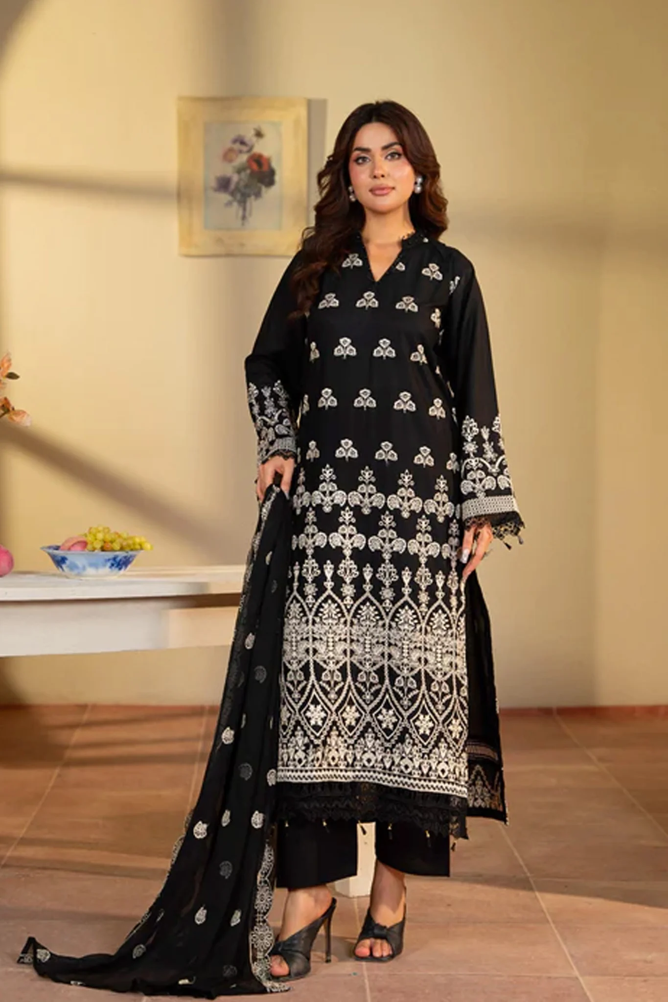 Tawakal Closet Stitched 3 Piece Summer Suit-Lumiya
