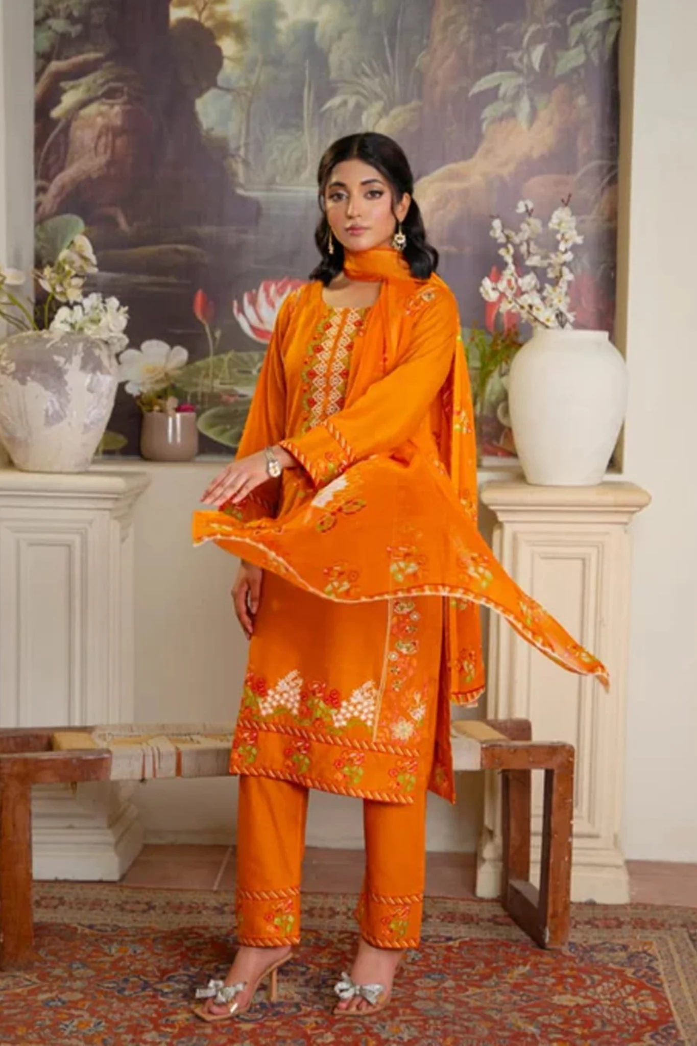 Tawakal Closet Stitched 3 Piece Summer Suit-SEHRISH B - Image 3