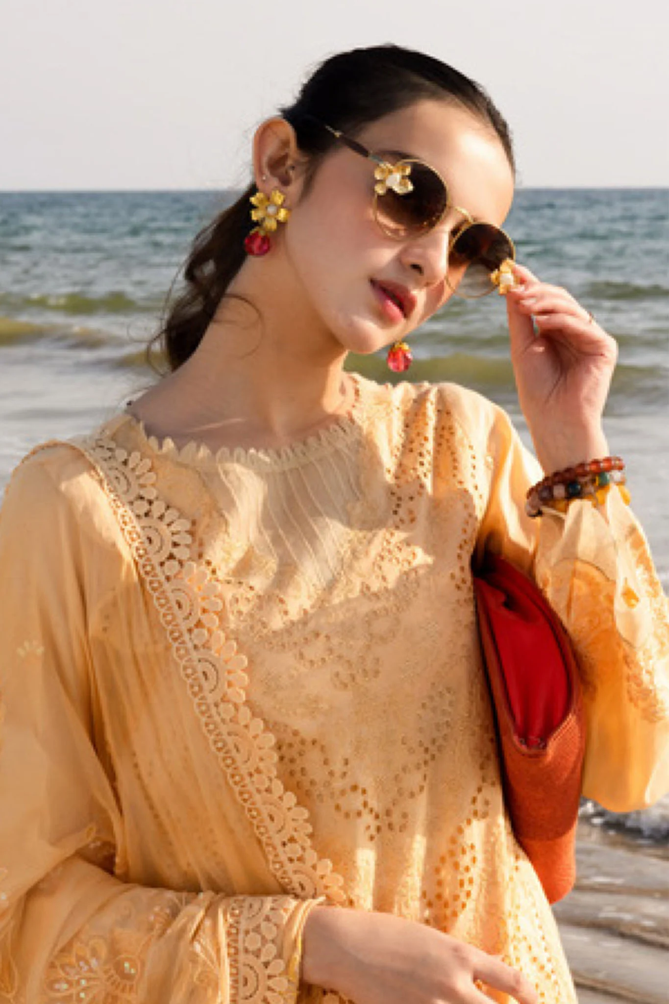 Tehzeeb By Riaz Arts Unstitched 3 Piece Emb Chikankari Lawn Vol-03 Suit-TL-430 - Image 2