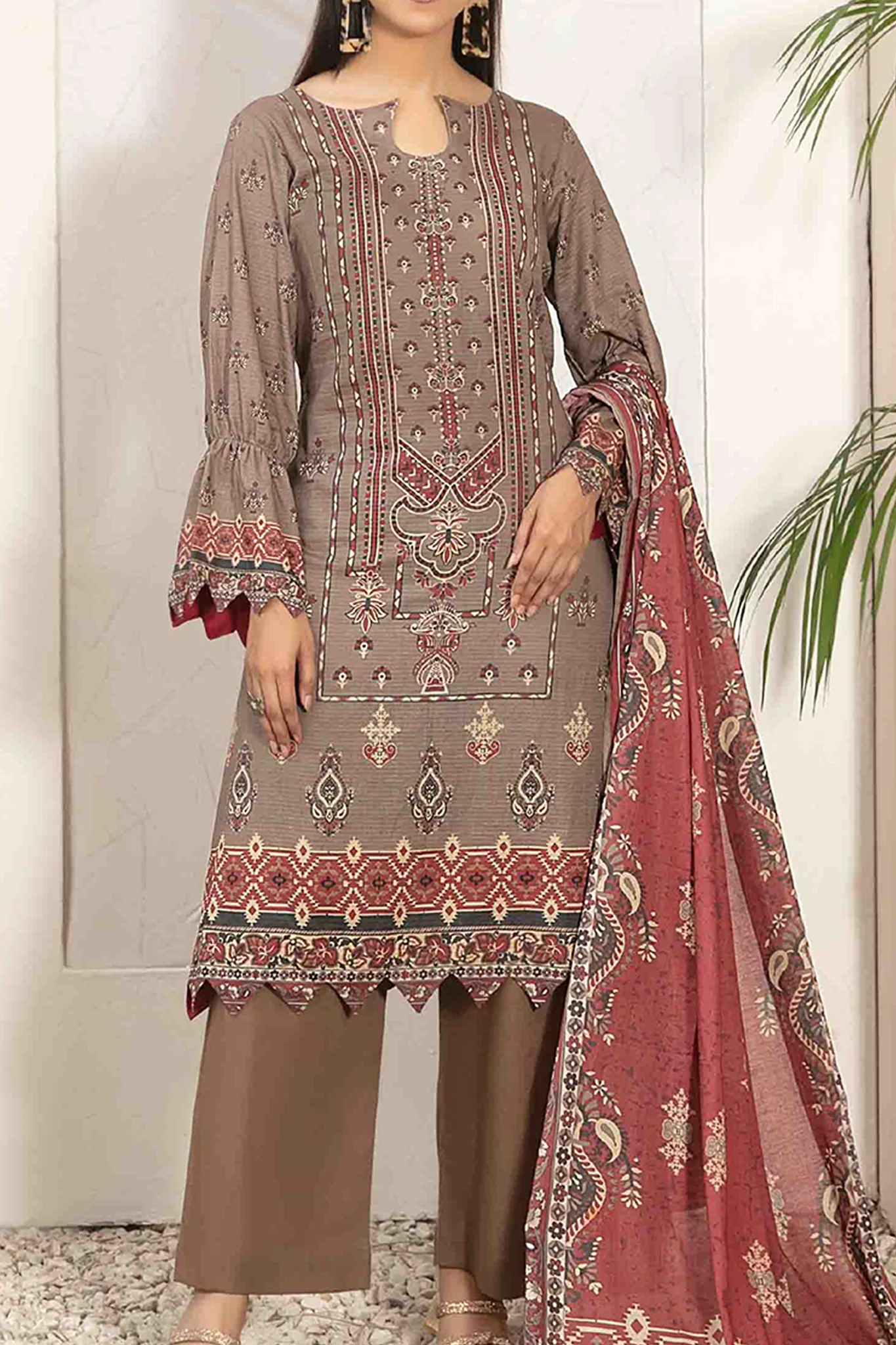 Tiyani By Tawakkal Unstitched 3 Piece Digital Printed Lawn Vol-01 Suit-D-3588