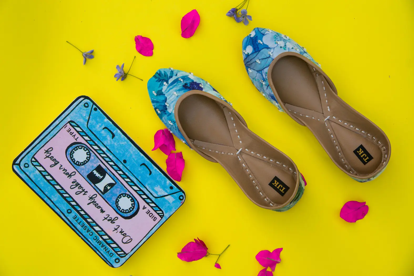 TJK Designs Khussa Suit-Blue Lagoon Kids