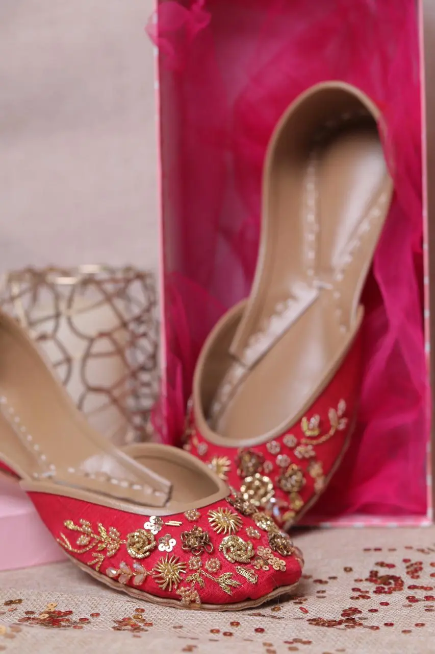 TJK Designs Khussa Suit-Chameli Kids - Image 2
