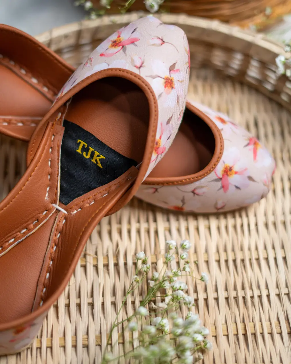 TJK Designs Khussa Suit-Dove