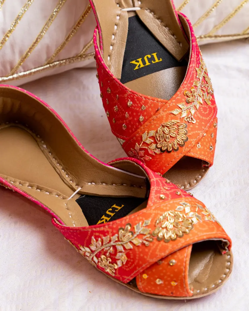 TJK Designs Khussa Suit-Gaia Noor Khussa - Image 2