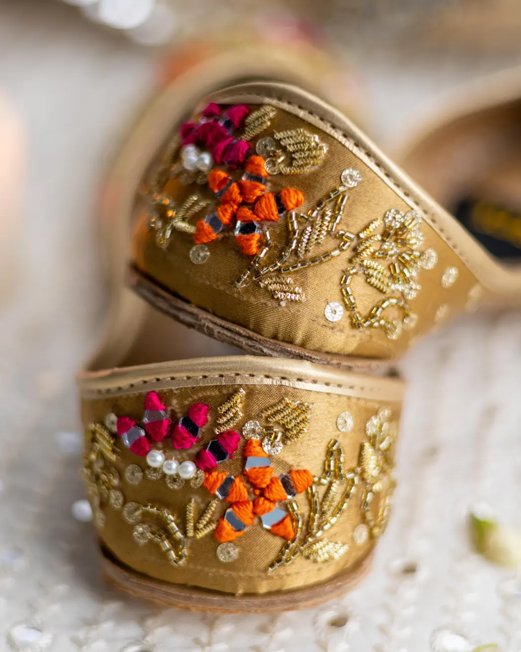 TJK Designs Khussa Suit-Gul-e-Rang Khussa - Image 2