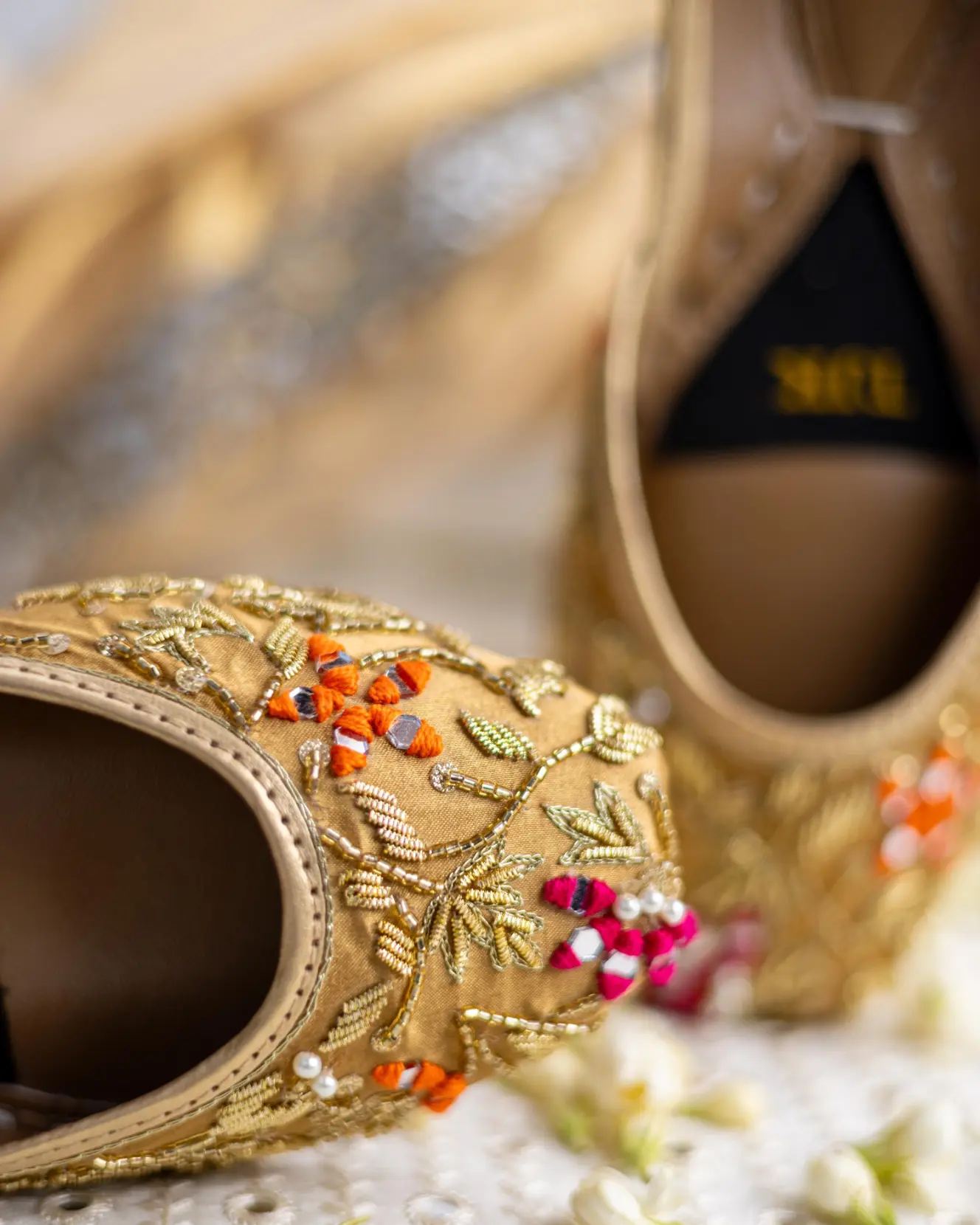 TJK Designs Khussa Suit-Gul-e-Rang Khussa - Image 3