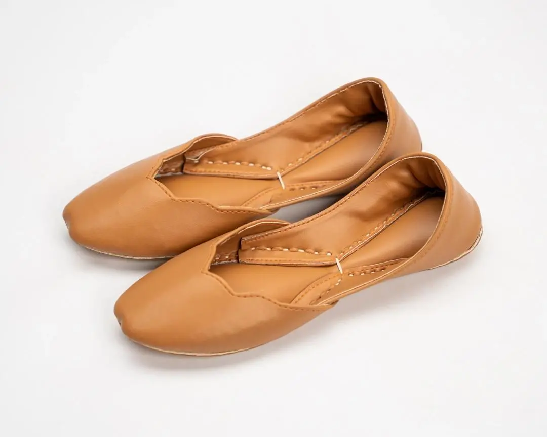 TJK Designs Khussa Suit-Honey Tan - Image 3