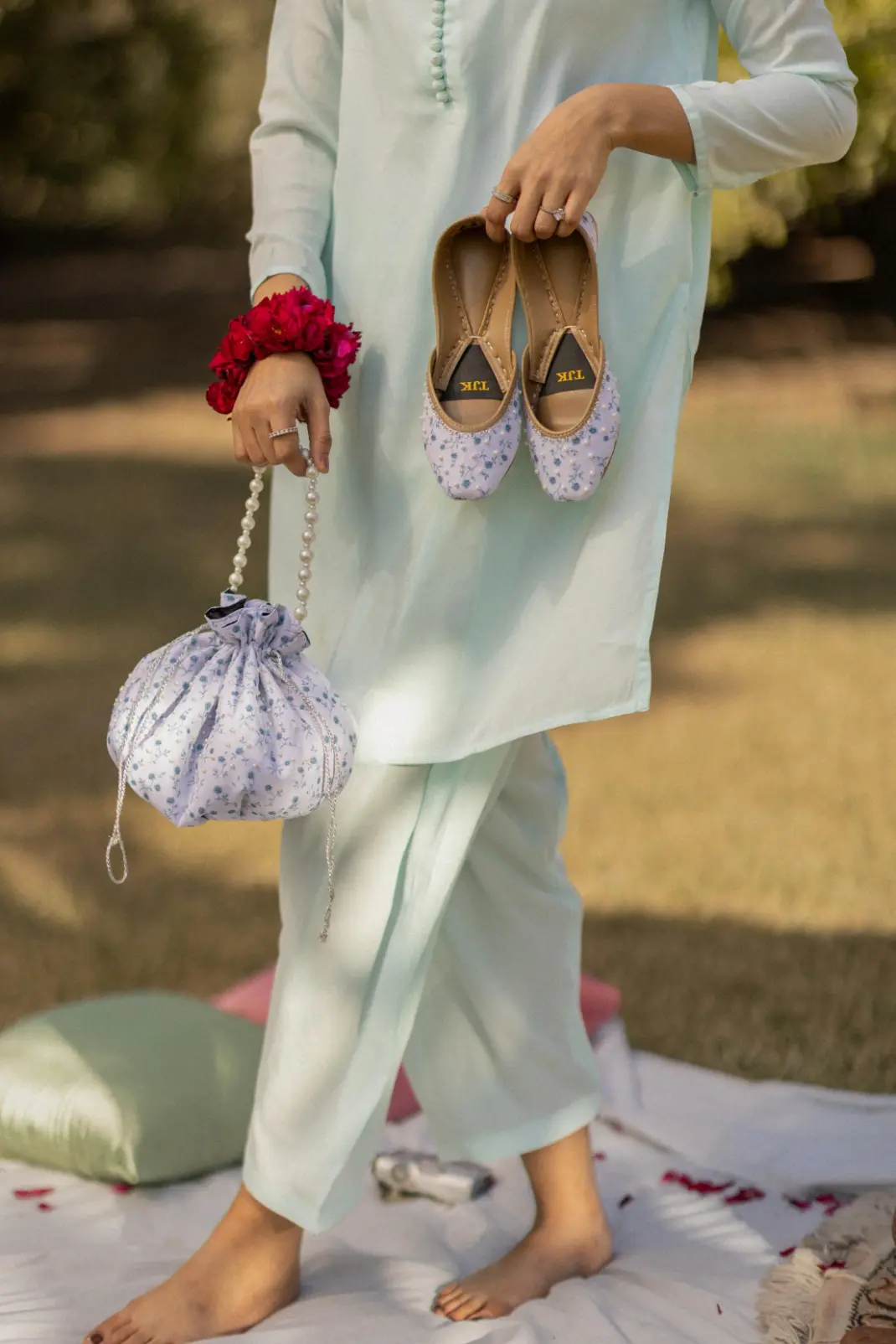 TJK Designs Khussa Suit-Mehboob Khussa - Image 2