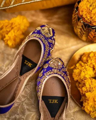 TJK Designs Khussa Suit-Raajhi Kids - Image 3
