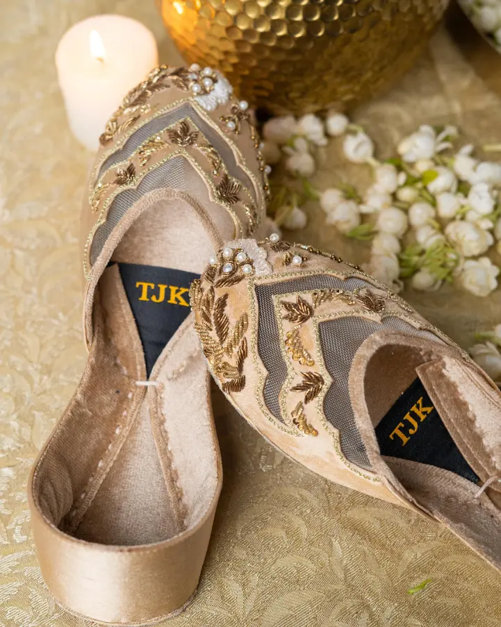 TJK Designs Khussa Suit-Shabnum